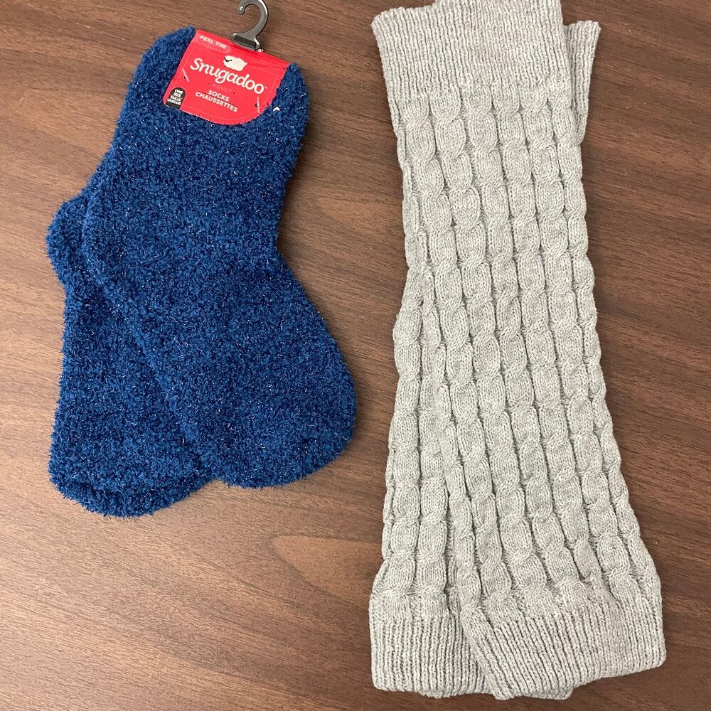 Fuzzy Socks and Legwarmer Bundle